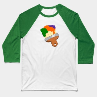 Paintbrush Baseball T-Shirt